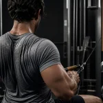 Exercice du dos musculation : tirage horizontal à la poulie, omoplates engagées