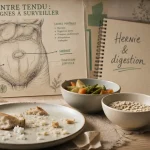 Hernie inguinale aliments à éviter pour limiter ballonnements et constipation