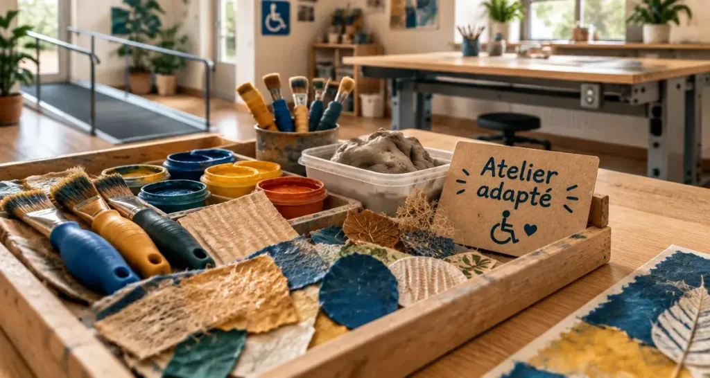 Loisirs créatifs pour personnes handicapées : adapter l&rsquo;activité au lieu de renoncer