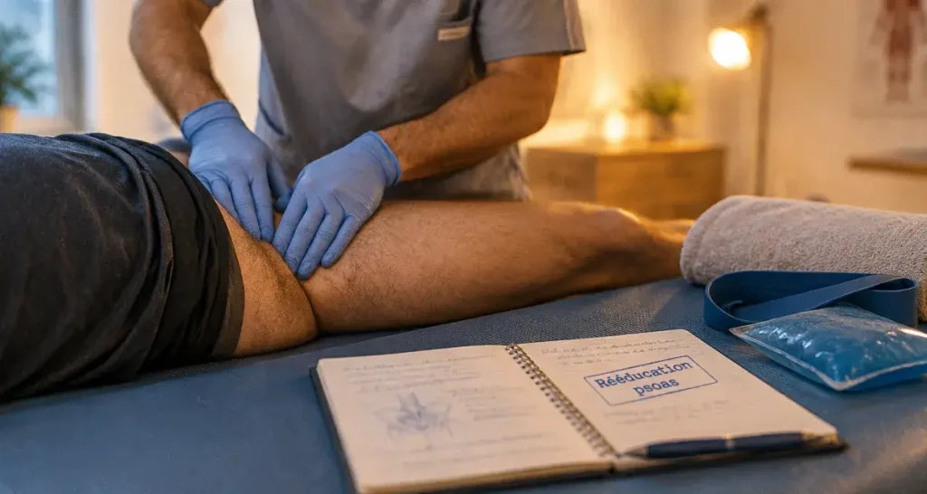 Tendinite du psoas : soulager la douleur sans arrêter complètement de bouger